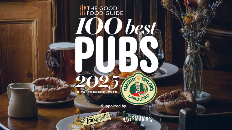 The Good Food Guide's 100 Best Pubs 2025 in partnership with Timothy Taylor's Landlord